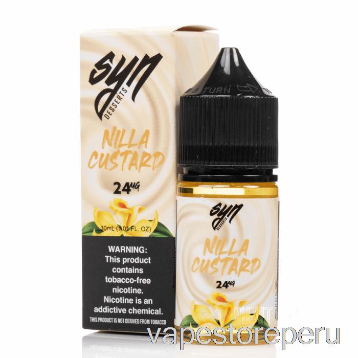 Vape Sin Nicotina Peru Nilla Natilla - Sin Sales - 30ml 48mg